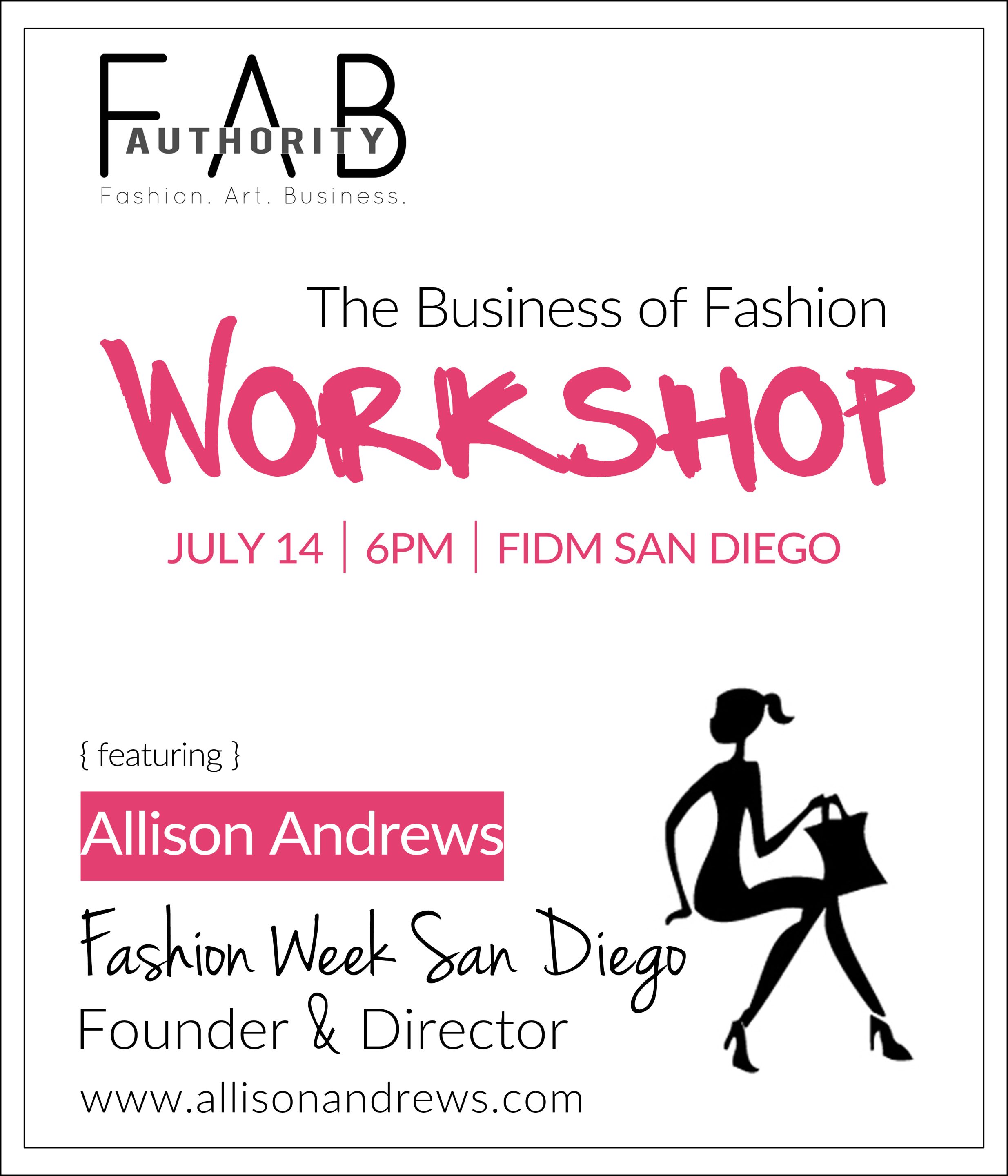 FAB Authority Workshop featuring Allison Andrews 