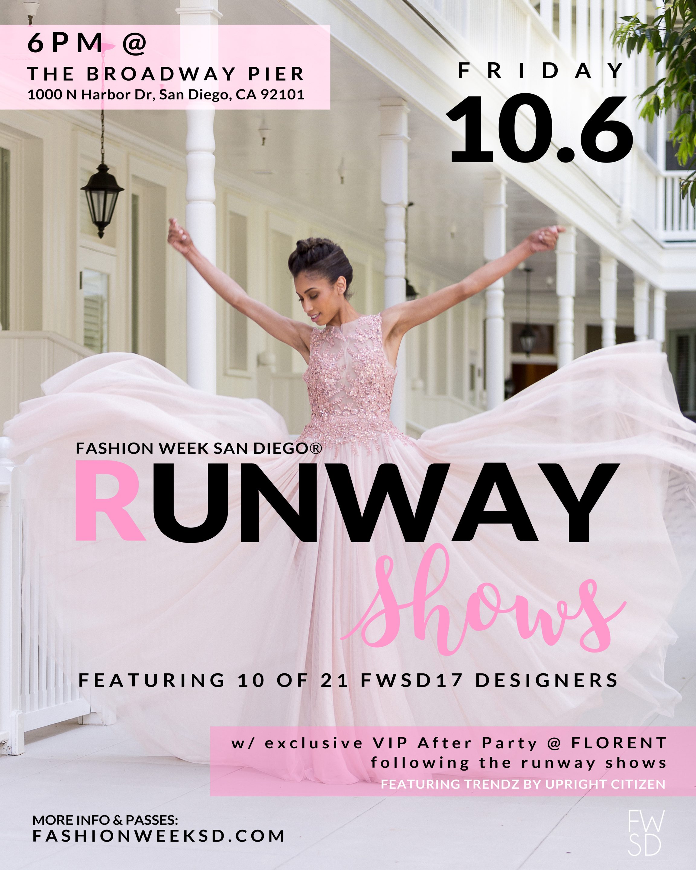 FWSD17 Runway Shows | Night 1 + VIP After Party