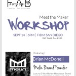 FAB Workshop | Meet the Maker featuring Melin Brand