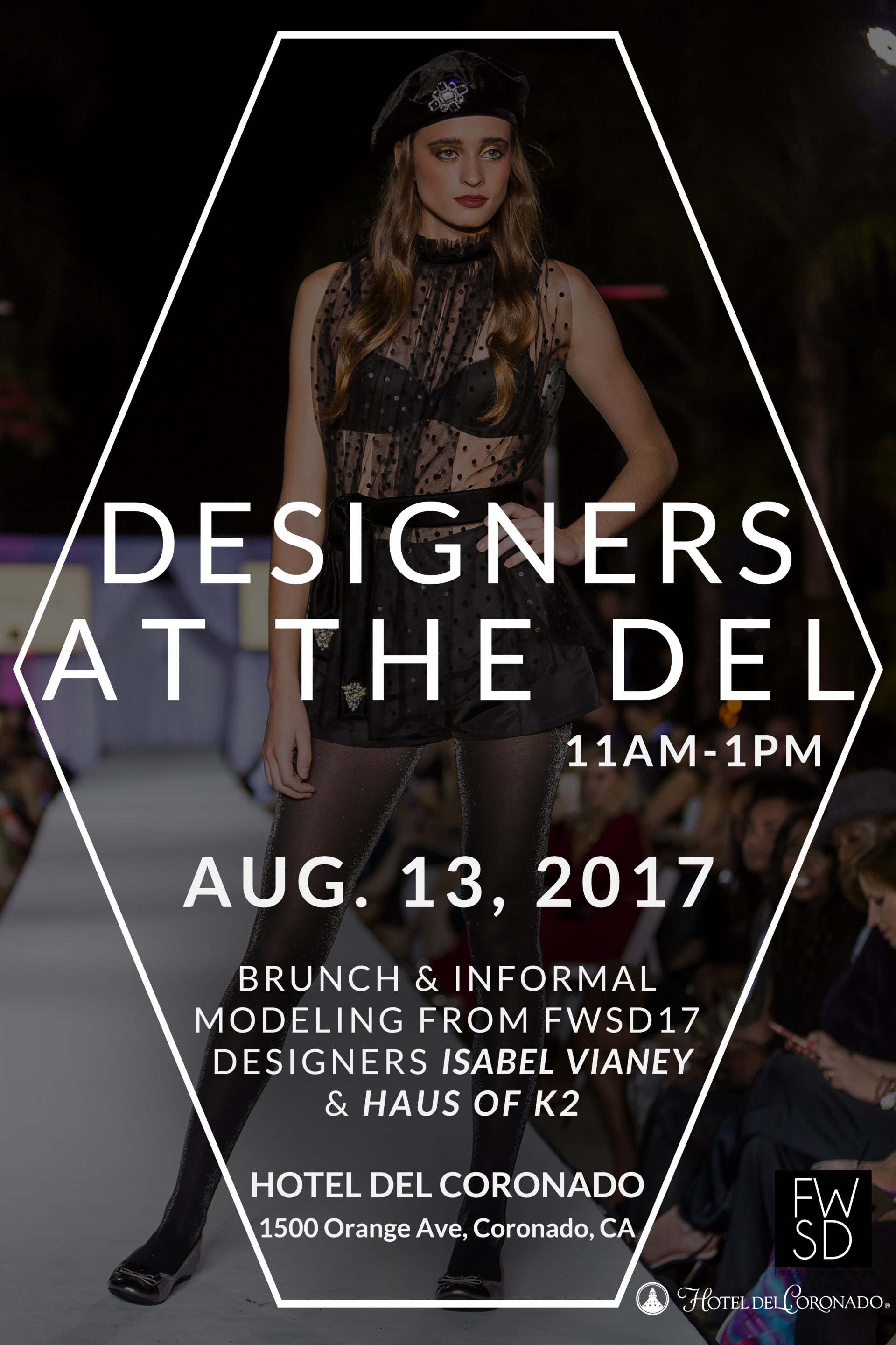 Designers at the Del | Fashion Show & Brunch featuring Isabel Vianey & Haus of K2