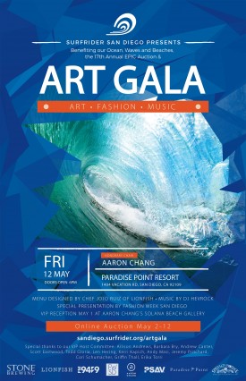 surfrider gala poster 2017