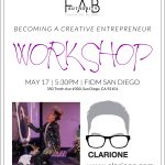 Workshop | Becoming a Creative Entrepreneur featuring Clarione