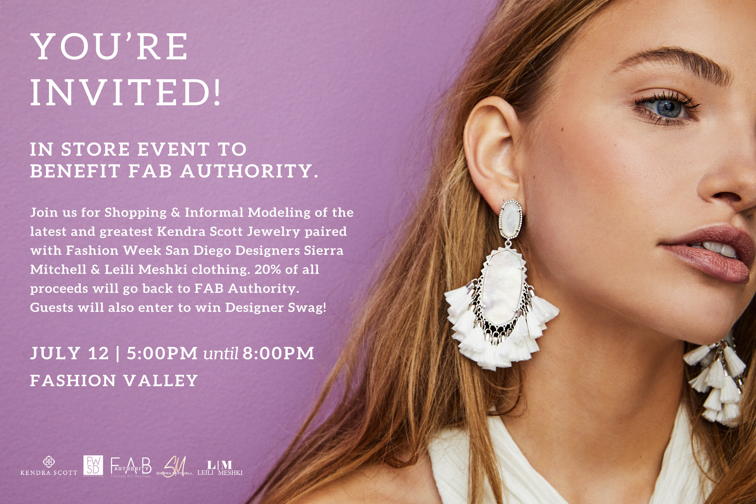 Kendra Scott Shopping event to benefit FAB Authority