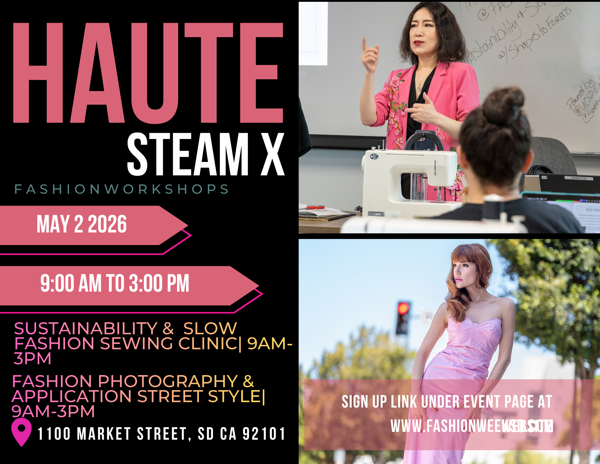 Haute Steam X  Workshops